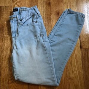 High waisted jeggings